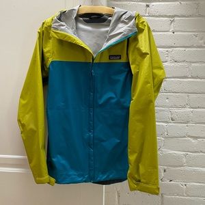 Patagonia Color Block Rain Jacket